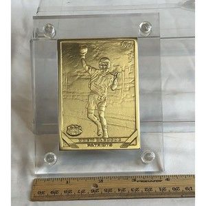 Drew Bledsoe Highland Mint 1993 Topps Bronze Card Football 1240/2,500. EX.